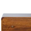 Curved Chestnut Chest