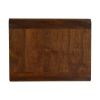 Floating Curved Chestnut nightstand