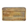 Floating Curve Open Slot nightstand
