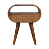 Chestnut 1 Drawer Nightstand