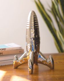 CERAMIC ROCKET - SILVER