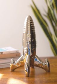 CERAMIC ROCKET - SILVER (MIN 2)