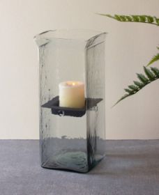 SQUARE CANDLE HURRICANE - MEDIUM