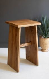 TEAKWOOD BAR STOOL