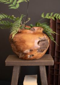 TEAKWOOD URN