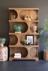 WOODEN DISPLAY SHELF