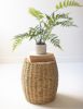 WOVEN VINE POOF/STOOL