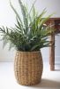 WOVEN VINE POOF/STOOL