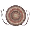 Gingerbread Jute Braided Accessories - Chairpad