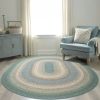 Baja Blue Cotton Braided Rug