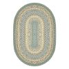 Baja Blue Cotton Braided Rug