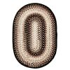 Black Mist Ultra Durable Braided Rug