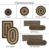Kilimanjaro Jute Braided Accessories - Table Runner