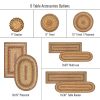 Kingston Jute Braided Accessories - Placemat