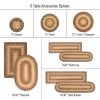 Russett Jute Braided Accessories - Placemat