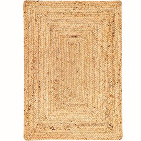 George Natural Rugs (Size: 4' x 6', Shape: Rect)