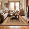 Gingerbread Jute Braided Rug