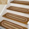 Gingerbread Jute Braided Accessories - Stair Tread
