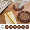 Gingerbread Jute Braided Accessories - Coaster