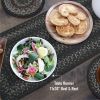 Jet Black Jute Braided Accessories - Table Runner