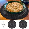 Jet Black Jute Braided Accessories - Trivet