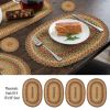 Kingston Jute Braided Accessories - Placemat