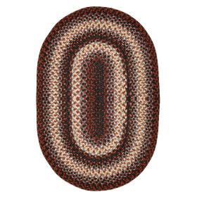 Montgomery Ultra Durable Braided Rug (Size: 20" x 30", Shape: Oval)