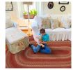 Apple Pie Jute Braided Rug