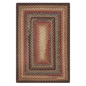 Peppercorn Cotton Braided Rug (Size: 20" x 30", Shape: Oval)