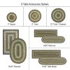 Pinecone Jute Braided Accessories - Table Runner