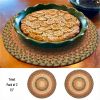 Russett Jute Braided Accessories - Trivet